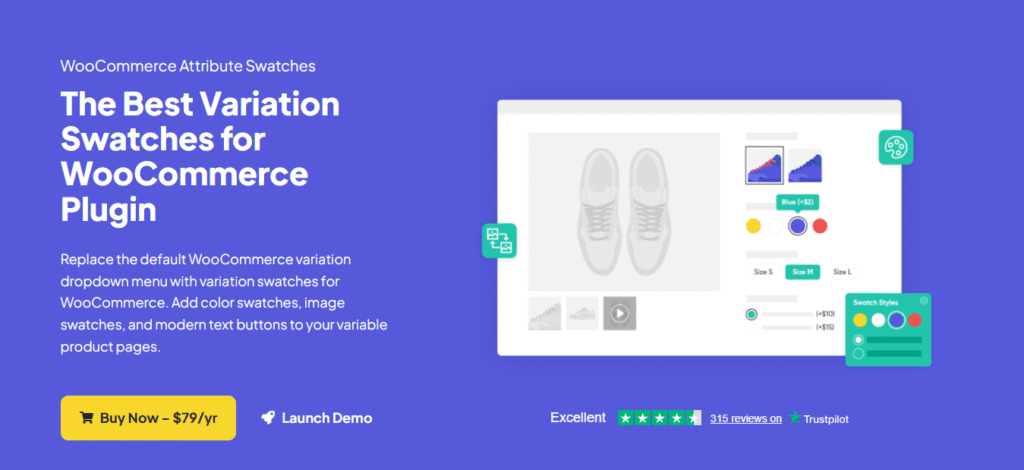 WooCommerce Attribute Swatches by IconicWP