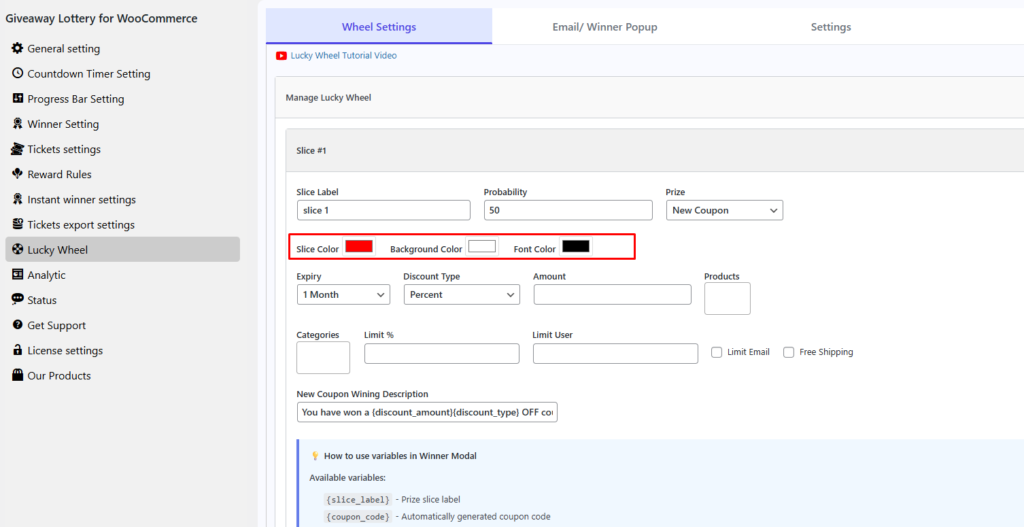 Customize Spin Wheel Colors, Fonts & Branding