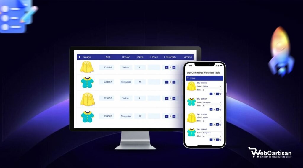 Desktop responsive view