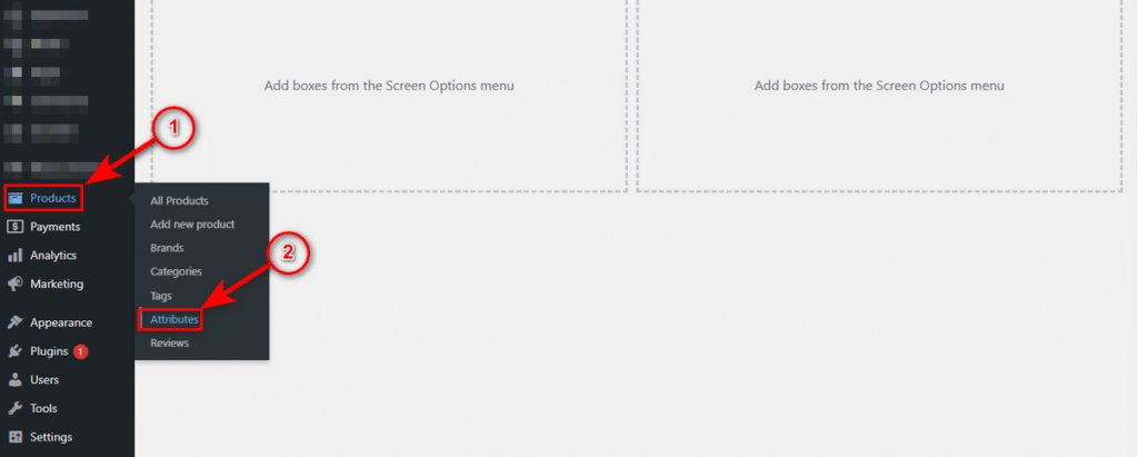 Create Product Attributes