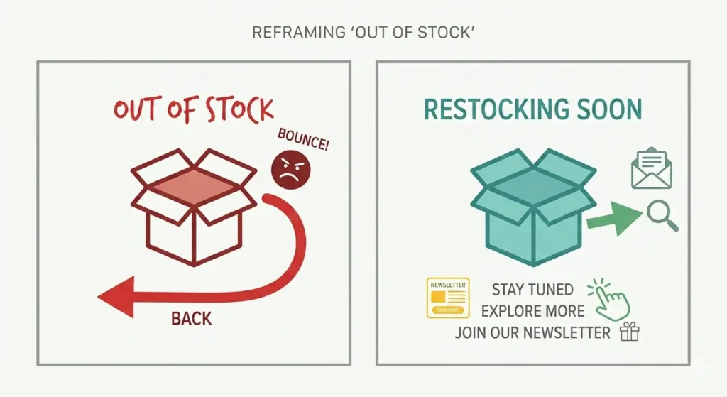 Importance of changing out of stock text in WooCommerce