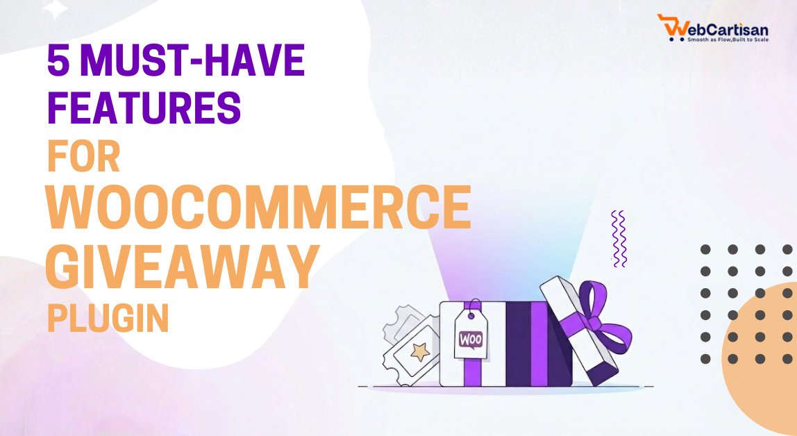 WooCommerce Giveaway Plugin Features